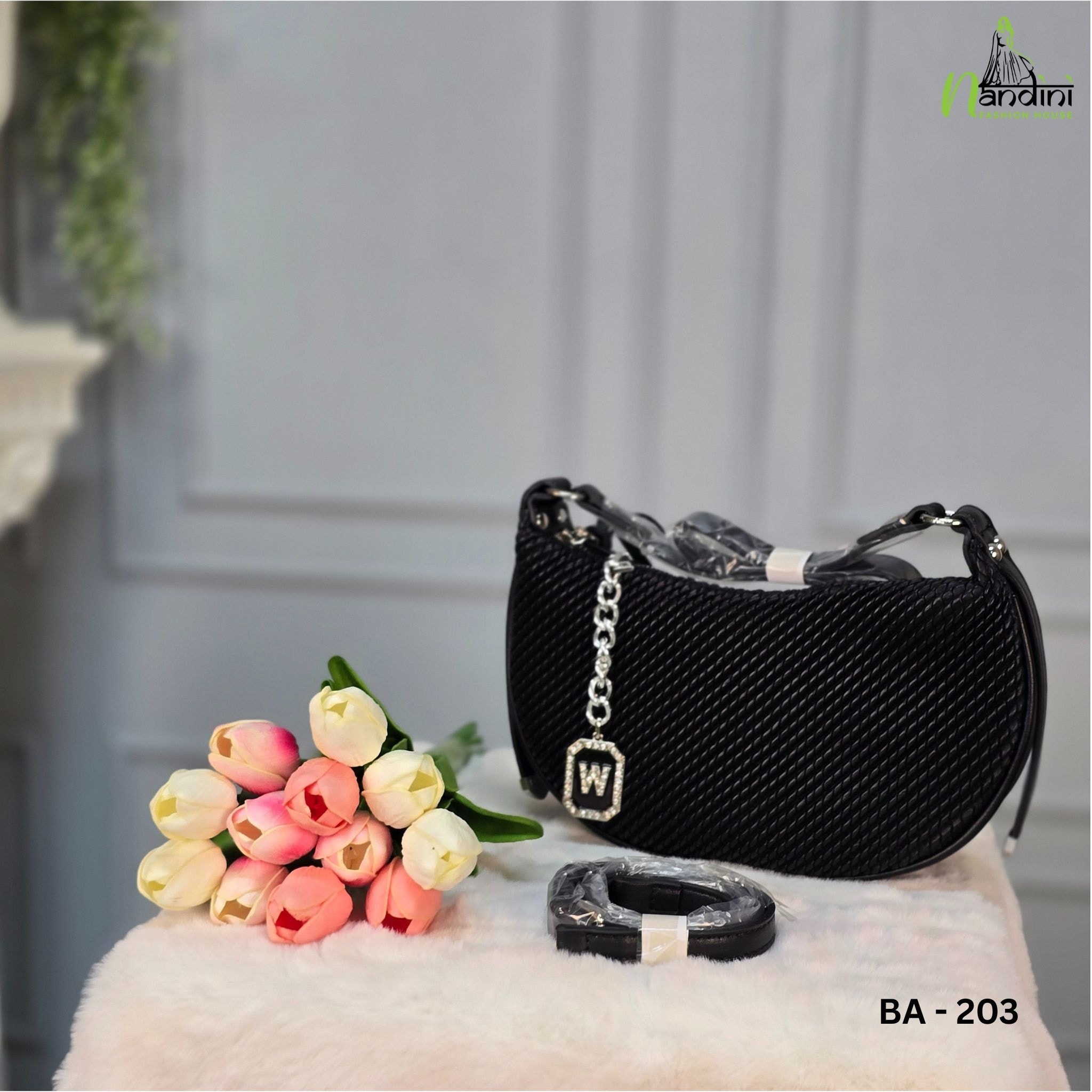 Half-Moon Shoulder Bag BA - 201