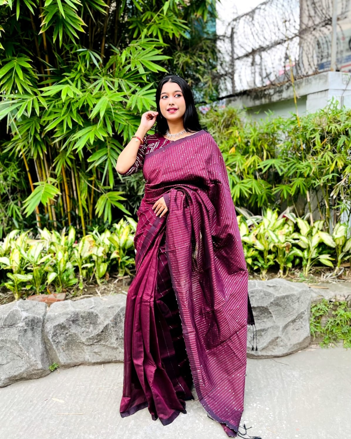Tangail  Cotton Saree