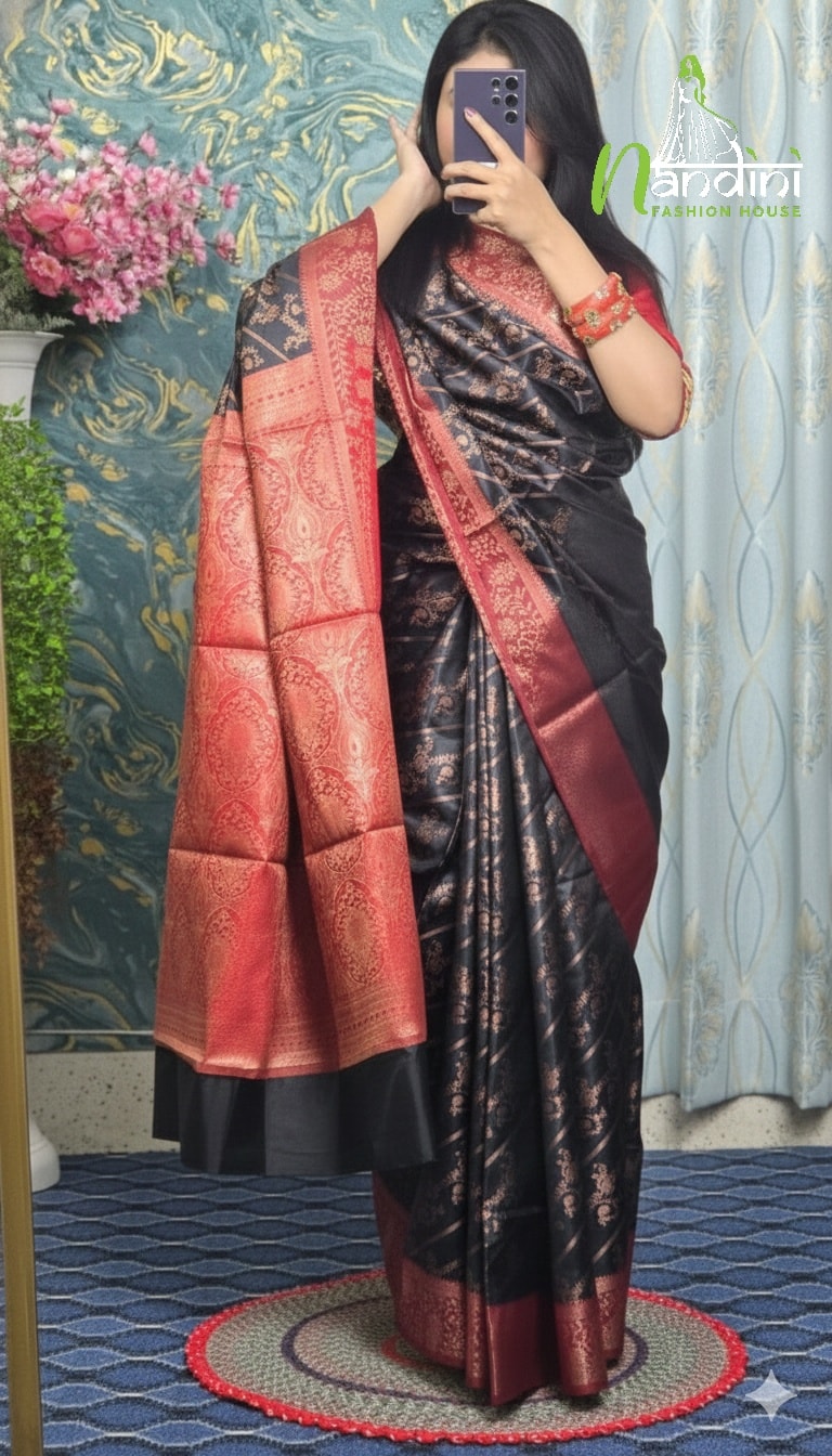 Katan Silk Sari