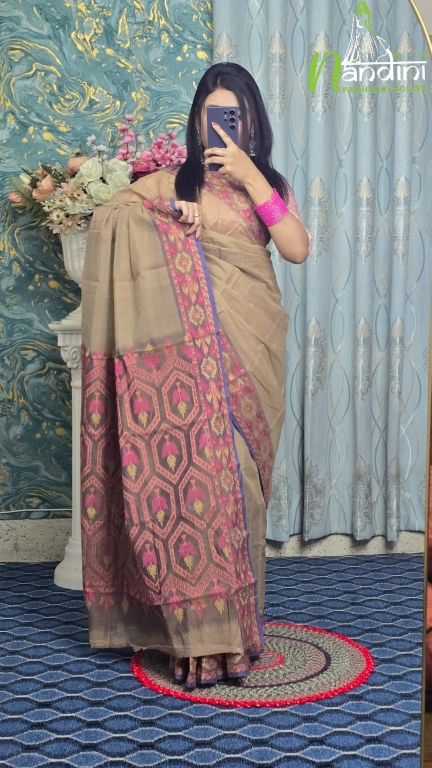 Tangail  Cotton Saree