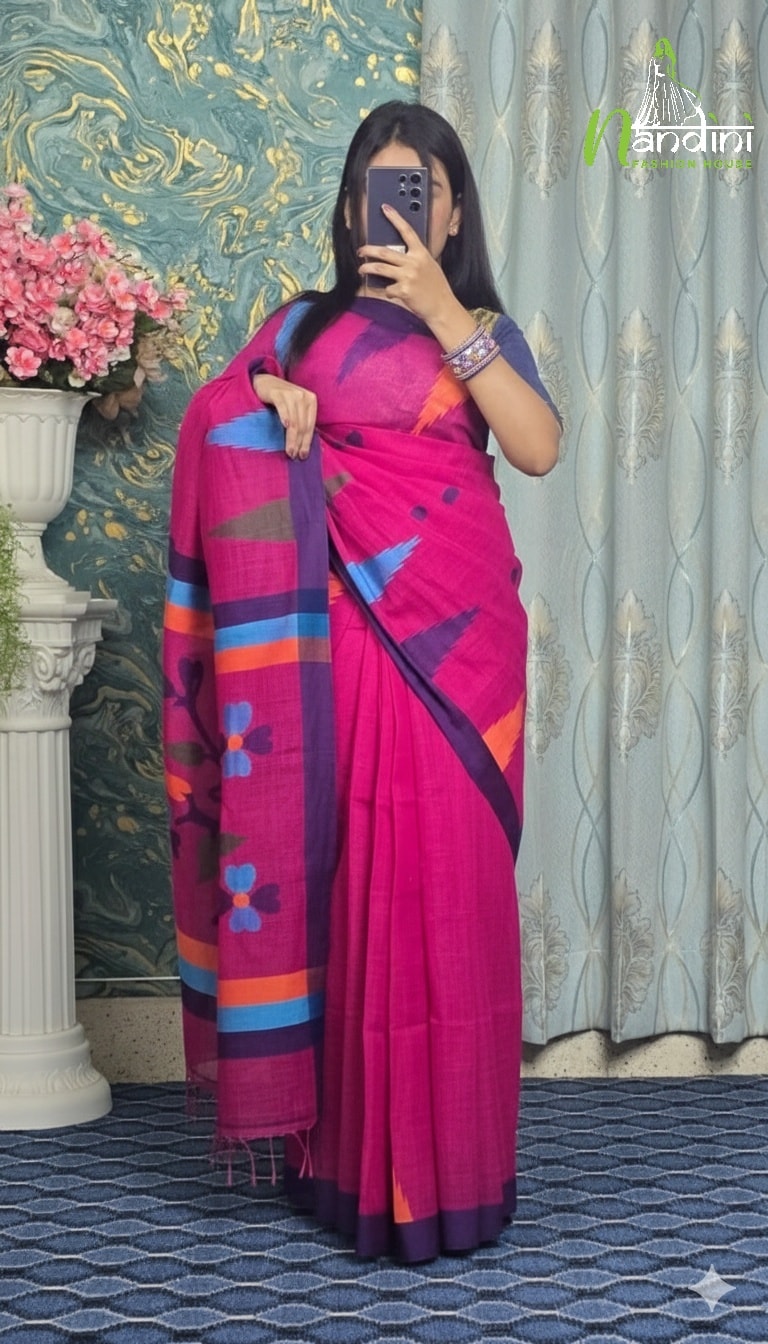 Tangail  Khaddi Cotton Saree