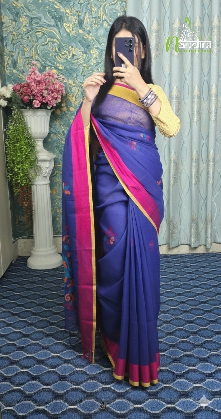 Tangail  Khaddi Cotton Saree