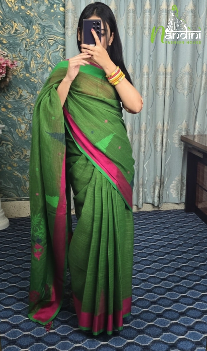 Tangail  Cotton Saree