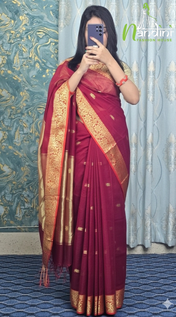 Tangail Cotton Saree
