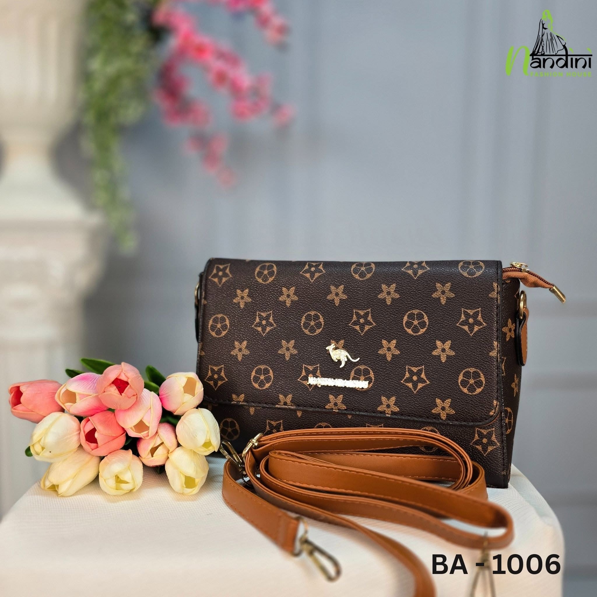 Kangaroo  Monogram Crossbody
